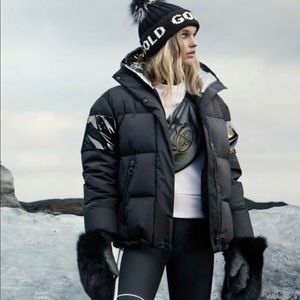 GOLDBERGH BLACK DOWN SKI JACKET